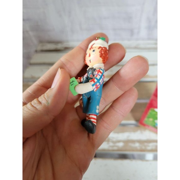 Hallmark raggedy Andy 2001 ornament Xmas holiday t - Picture 3 of 6